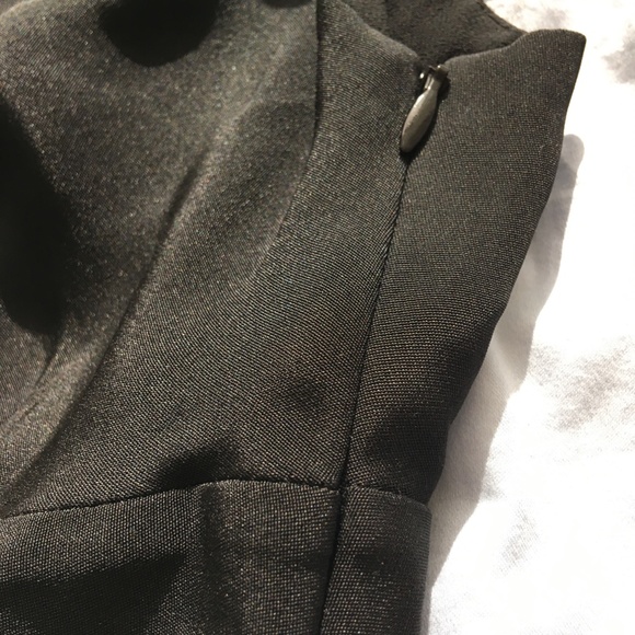 100% Silk J Crew Dress (black, 0) - Picture 4 of 4